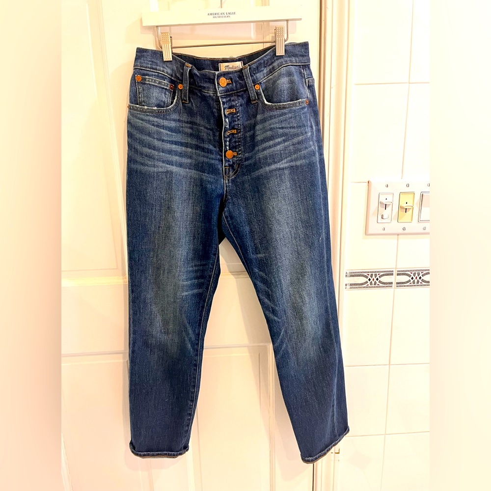 Madewell Perfect Vintage jeans, button fly